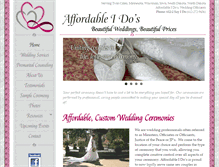 Tablet Screenshot of affordableidos.com